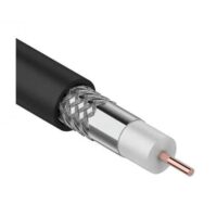 Кабель коаксиальный RG11 CCS 75Ом FPE PVC черный (300м) GENERICA