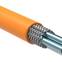 ITK Витая пара S/FTP кат.6A 4х2х23AWG solid LSZH нг(А)-HF оранжевый (305м)