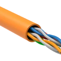 ITK Витая пара U/UTP кат.5E 4x2х24AWG LSZH оранжевый (305м)