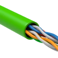 ITK Витая пара U/UTP кат.5E 4x2х24AWG LSLTx зеленый (305м)
