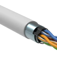 Кабель витая пара F/UTP кат. 5E 24AWG 4 пары LSZH INDOOR 1м белый GENERICA