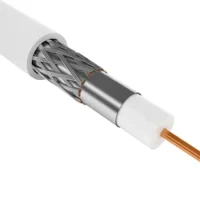 Кабель коаксиальный RG6 CCS 75Ом FPE PVC белый (300м) GENERICA